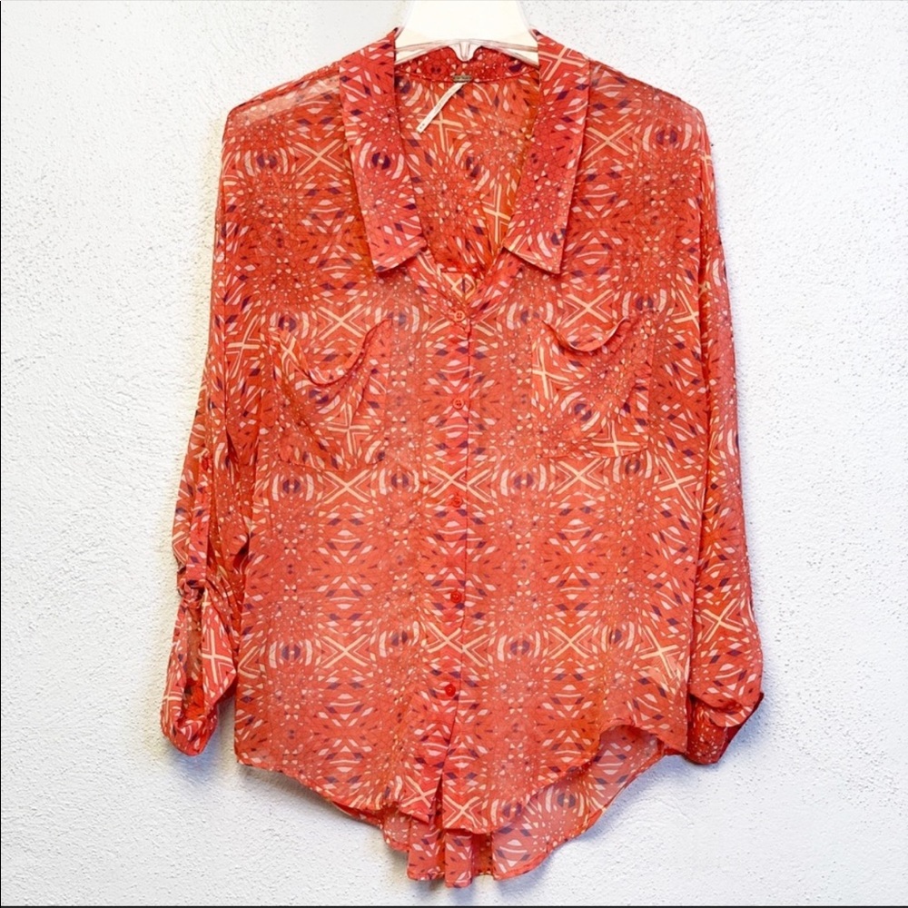 Anthropologie button down long sleeve